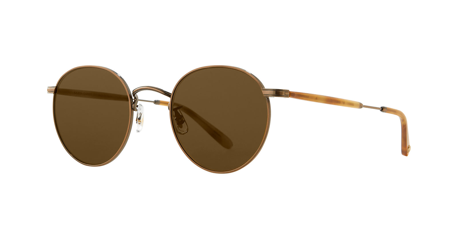 Ember Tortoise-Antique Gold/Semi-Flat Pure Coffee